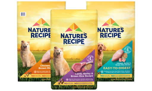 Nature's Recipe dry dog food varieties