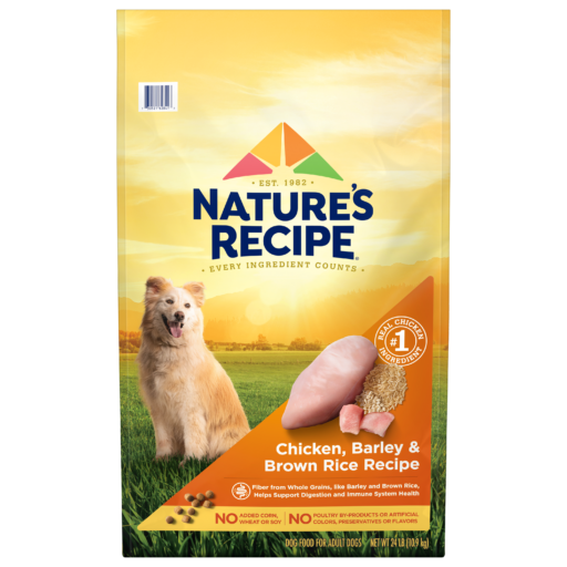 Nature s Recipe Chicken Barley Brown Rice Dry Dog Food