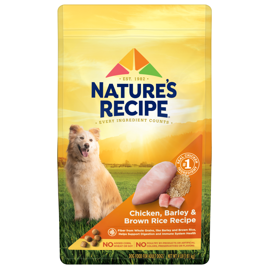 Nature's Recipe Chicken, Barley & Brown Rice Dry Dog Food