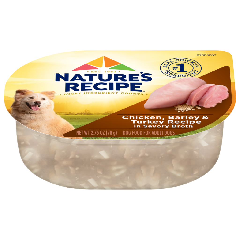 Natures Recipe Chicken Barley Turkey Rice Whole Grain Wet Dog Food