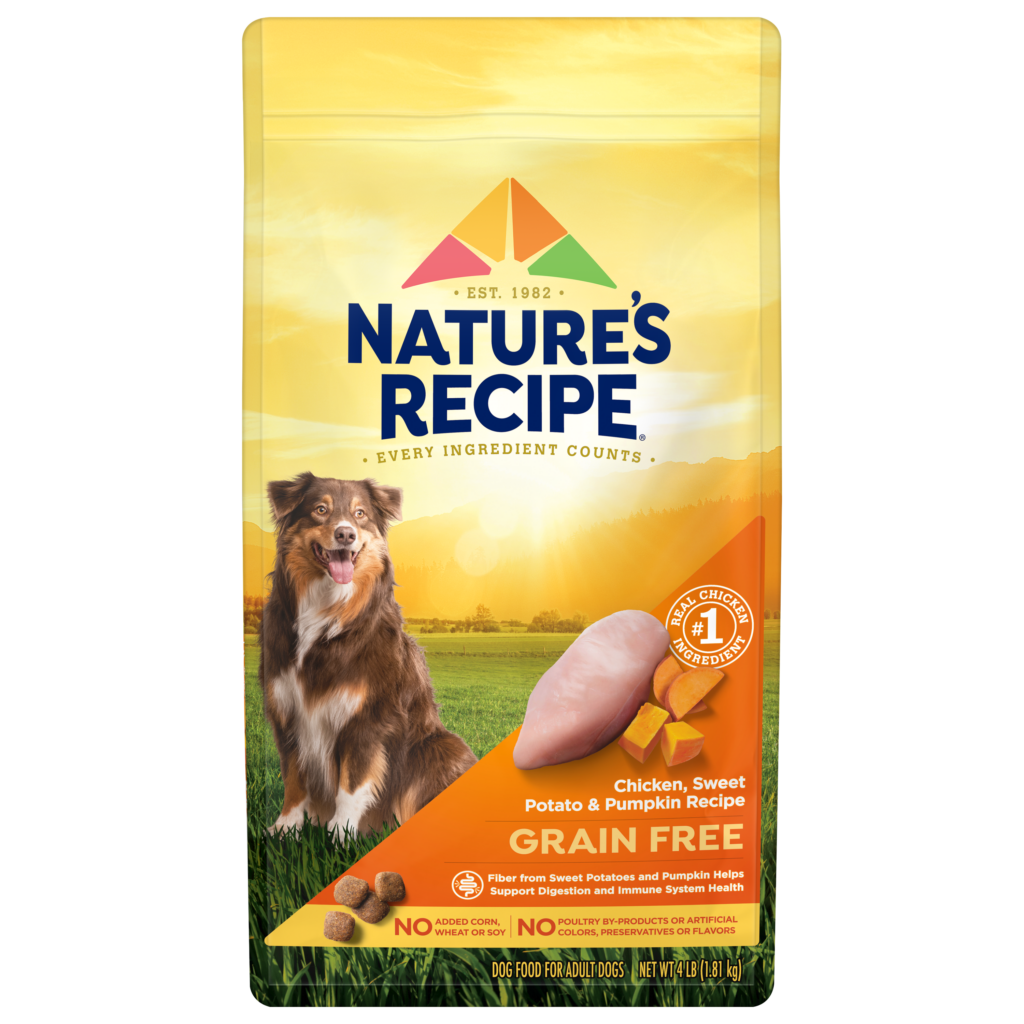 Natures Recipe Chicken Sweet Potato Pumpkin Grain Free Dry Dog Food