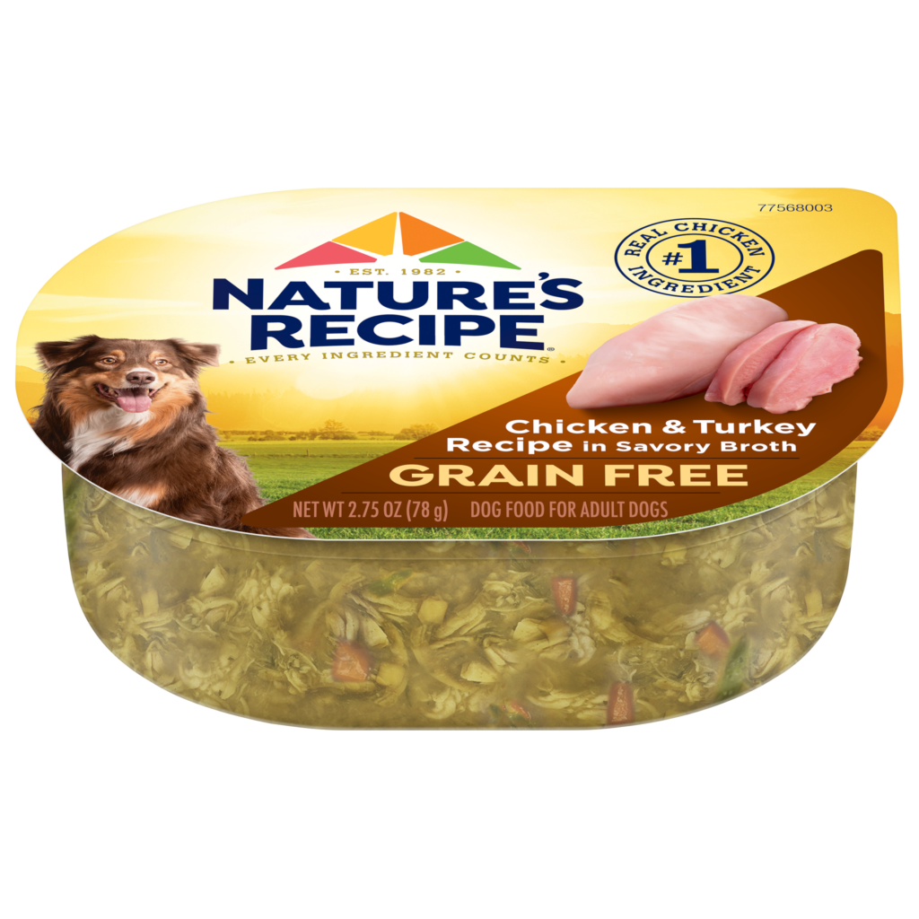 Natures Recipe Chicken & Turkey Grain Free Wet Dog Food