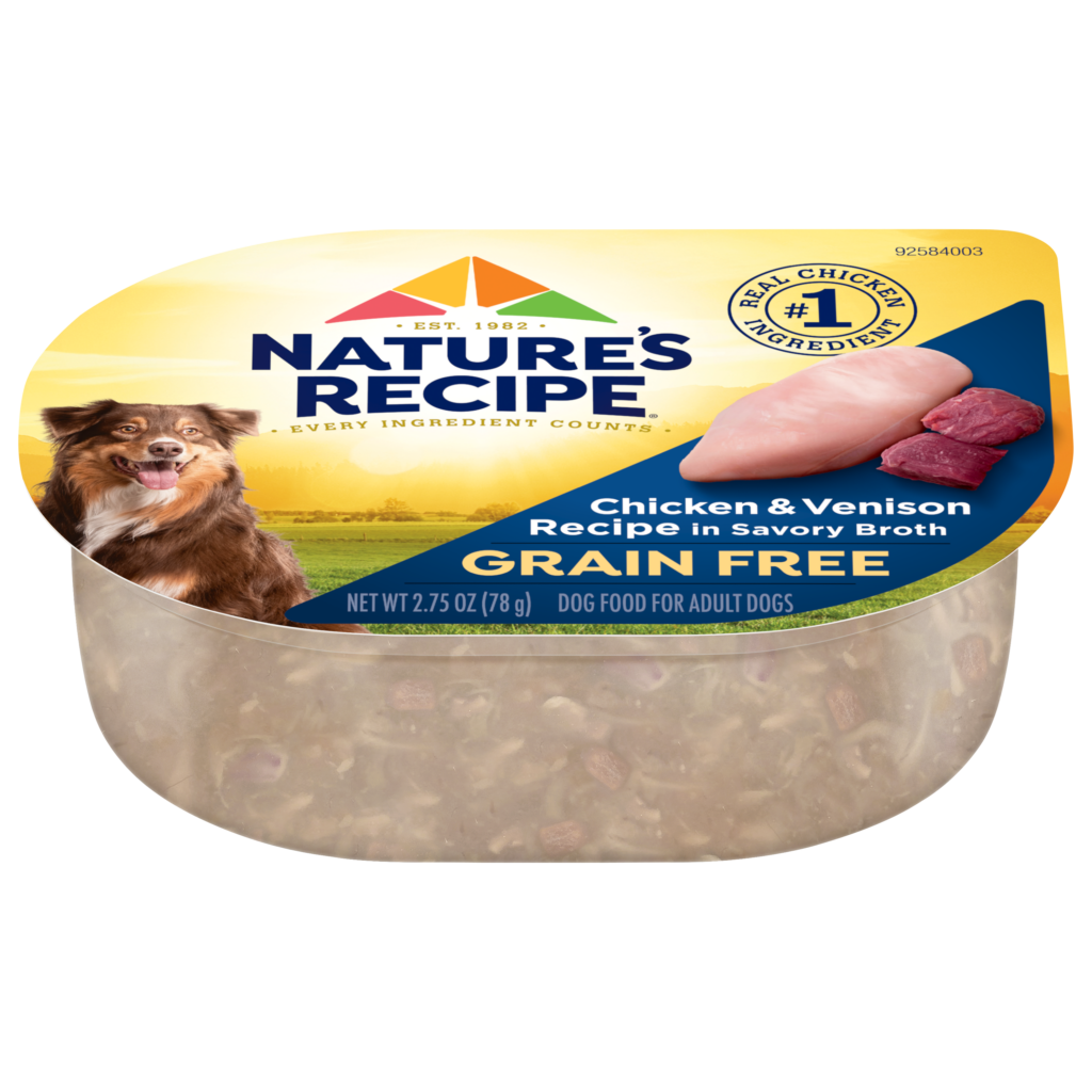 Natures Recipe Chicken And Venison Grain Free Wet Dog Food