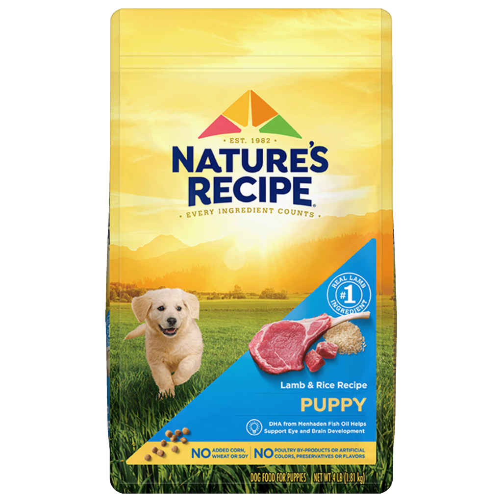 Nature's Recipe Puppy Lamb & Rice Recipe Dry Dog Food